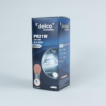 Delco U.s.a Pr21w Kırmızı Yakın Tırnak Halojen Ampul 12 Volt Bau15s 10 Adet