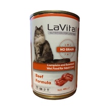 La Vital Sığır Etli Konserve Yetişkin Kedi Maması 400 G
