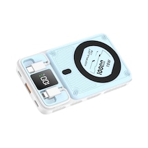 M25w 10.000 Mah 20w Pd Magsafe Powerbank - Mavi Açık