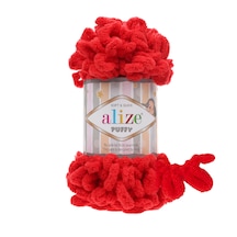 Alize 5 Adet Puffy El Örgü Ipliği 5'li Paket - 100 Gr. 9 Mt. Parmak Örgü Ipi - Şevval Tuhafiye 56