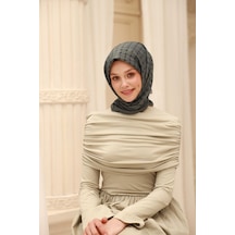 Silk Home Olinda Eşarp 48004-81 Yeşil Gri, Lacivert