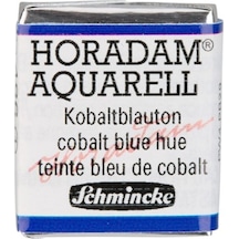 Schmincke Horadam Aquarell Artist Sulu Boya Cobalt Blue Hue Yarım Tablet