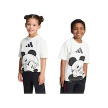 Adidas Lk Dısney Mıckey Mouse Tee Çocuk Günlük Tişört Ks3956 Beyaz
