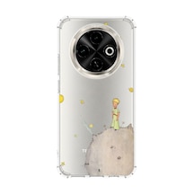 Tecno Spark 30c Uyumlu Küçük Prens Tasarımlı Baskılı Silikon Kılıf