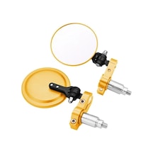 Motosiklet Gidon Aynası Unıversal Model Katlanabilir Kadem Ayarlı Ayna Motor Gidon Aynası Çok Renkli 93057840