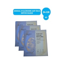 Dermal Seoulface Hyalüronik Asit Özlü Eriyen Yüz Maskesi 3 x 34 G