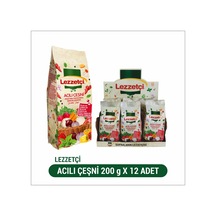 Lezzetçi Acılı Sebzeli Çeşni 12 x 200 G