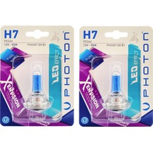 PHOTON H7 12V 55W XEN VİSİON BEYAZ IŞIK AMPÜL TAKIMI (2 ADET)