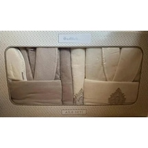 Özdilek Majestic Aile Bornoz Seti Bej-krem/bej