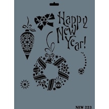 Mey İthalat Rich New Seri N-223 Stencil 35x25 Cm