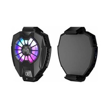 Polham Rgb Led Işıklı Telefon Isı Göstergeli Telefon Soğutucu Fanı, Ultra Sessiz Soğutucu