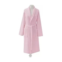 Taç Şalyaka Bornoz L-LX PEMBE Pembe