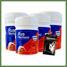 Bezos Süper Rus Merhemi Glegnid Blue Tüy Kremirus Merhemi 4 Tane X 50 Ml + Yanında Jel Hb006