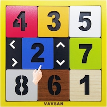Vavsan Karıştır Kaydır Sırala Yapboz Puzzle Eğitici Oyuncak
