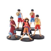 Anime One Piece Monkey D. Luffy Portgas Ace Mayo Nami 5'li Aksiy