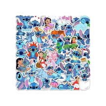Stitch Seri 2 Defter Suluk Laptop Notebook Tablet Telefon Kılıf Sticker Seti Abanoz