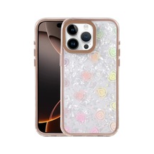 Newface Apple İphone 16 Pro Max Lumi Desenli Kapak - Çöl Titanyum Çok Renkli