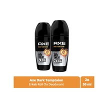Axe Dark Temptation 48H Anti Sweat Erkek Roll-On Deodorant 2 x 50 ML