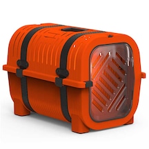 Rainbow Turuncu-kahverengi Kemer Kedi Taşıma Box