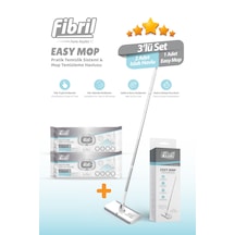Easy Mop Pratik Temizlik Sistemi + 2 Paket Temizleme Havlusu 80 Y