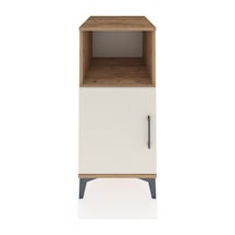 Kronos Komodin 2 Raflı Tek Kapaklı 44x59x96 Çam-aytaşı Atlas Çam