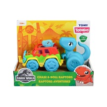 73251 Tomy - Jurassic World Dino Ve Renkli Araç +12 Ay