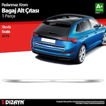 Skoda Scala Krom Bagaj Alt Çıtası 2019 Üzeri