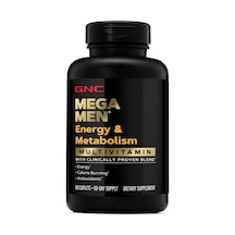 Gnc Mega Men Energy & Metabolism Multivitamin 180 Tablet