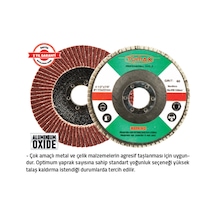 Flap Disk Zımpara 180 X 80 Kum 5 Adet