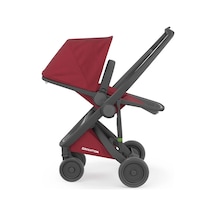 Greentom Reversible Çift Yönlü Bebek Arabası Siyah Şasi
