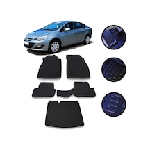 Opel Astra J Sedan 2012-2022 Arası 4D Havuzlu Oto Paspas Ve Bagaj