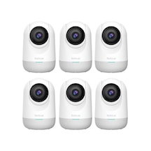 Botslab 360+ C211 2k Pro Medium Bundle Wifi 360 Akıllı Güvenlik Kamerası Bebek Monitörü Evcil Hayvan Kamerası İç Mekan Kamerası Ip Kamera 6'lı Paket