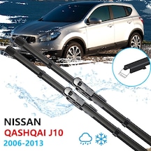 Nissan Qashqai Ön Cam Aparatlı Muz Silecek Takımı 2006-2013