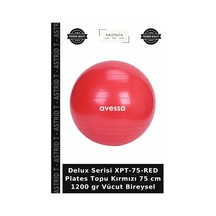 Delux Serisi Xpt-75-red Plates Topu Kırmızı 75 Cm 1200 Gr Vücut Bireysel