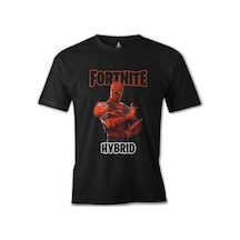 Fortnite - Hybrid Siyah Erkek Tshirt
