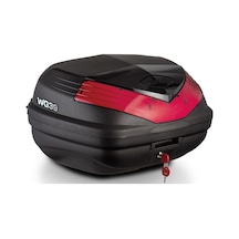 Wogen Motosiklet Arka Çanta 39l Su Geçirmez Siyah