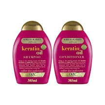 Ogx Keratin Oil Şampuan 385 Ml + Bakım Kremi 385 Ml 2'li Set