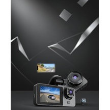 3 Kamera Araç İçi Kayıt Cihazı 1080p Hareket Algılayıcı