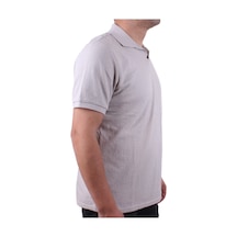 Twister Jeans Twister 2288 Gri Günlük Kısa Kol Normal Kesim Pamuklu Polo Yaka Erkek Tişört Gri