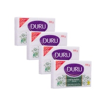Duru Beyaz Kalıp Sabun 800 Gr 4x200 X 4 Adet Beyaz Sabun