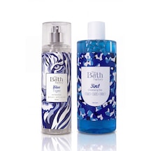3 İn 1 Duş Jeli 400 Ml + Blue Tiger Vücut Spreyi 200 Ml Set Odunsu