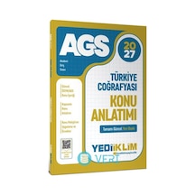 2027 Meb Ags Türkiye Coğrafyası Konu Anlatım / Kolektif