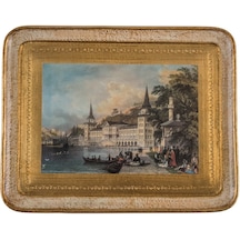 Pasabahce Çengelköy Kuleli Tepsi 34x42 Cm - 1 Adet Cok Renkli