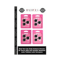 Özel Seri Şık Ürün Kamera Parçası Ek Parça Sam S25 Uyumlu Diamond Lens Telefon Lens Koruyucu