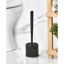 Wc Tuvalet Fırçası Seti Siyah