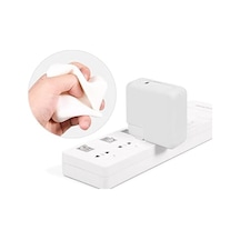 Macbook Şarj Adaptör Kılıfı Silikon 96w 87w 85w Magsafe Usb-c Uyumlu A3427 A3185 A2992 A2779 A2442 A2141 A1990 A1707 A1398 A1297 A1286 Esnek İnce Koruyucu Kapak Beyaz