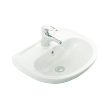 Creavit Oval Lavabo 36 x 45 CM Beyaz Delikli