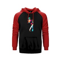 Muhammed Ali Portre Sarı Renk Reglan Kol Sweatshirt / Hoodie