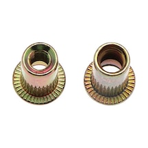 Novahub 300 Adet Çinko Kaplama Çelik Perçinli Somun Seti - Tamir & Montaj Çözümü