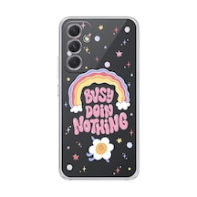 Samsung Galaxy Uyumlu A34 Silikon Desen123 Çok Renkli